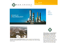 Tablet Screenshot of mandmenergy.com